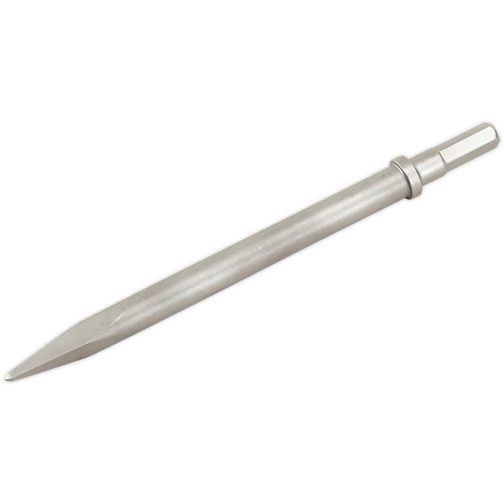 250Mm Pointed Chisel - Hex Shank - Suitable For Ys07493 Heavy Duty Air Hammer 5056581907554
