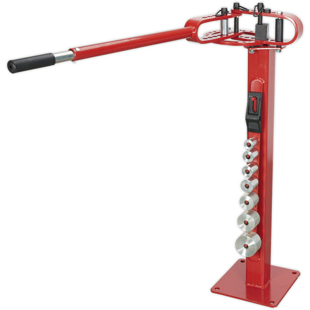 Floor Mounting Metal Bender - Manually Operated - 7 Die Sizes - Metal Bending