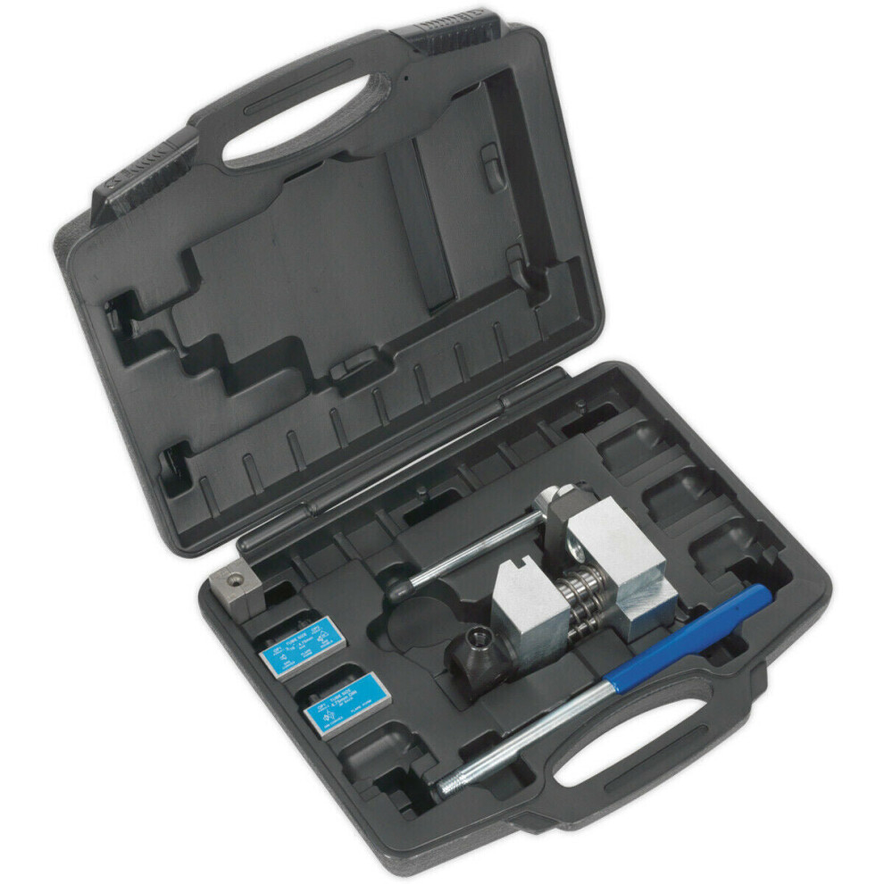Brake Pipe Flaring Kit - Cam-Action Body - 3/16" Sae & 4.75Mm Din Dies 5056524293737