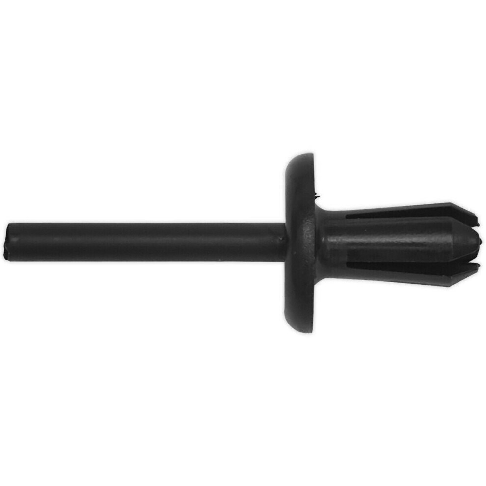 20 Pack Push Rivet Trim Clip - 15Mm X 41Mm - Suitable For Volvo Vehicles Black 5056581933652
