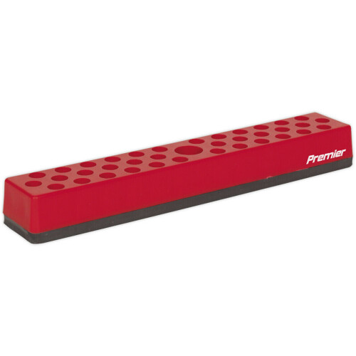 Loops 36 Capacity Magnetic Bit Holder - Screwdriver HEX Drill Bit Organizer Block