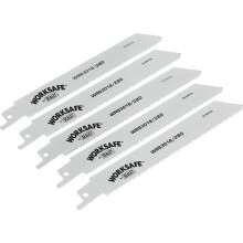 5 PACK 280mm Reciprocating Saw Blade - 10 TPI - Suitable for Iron Steel Pipes