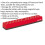 Loops 36 Capacity Magnetic Bit Holder - Screwdriver HEX Drill Bit Organizer Block 2