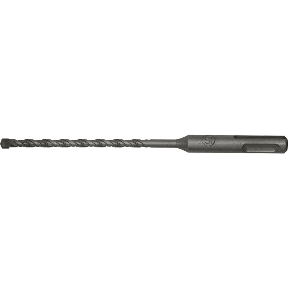 5.5 x 160mm SDS Plus Drill Bit - Fully Hardened & Ground - Smooth Drilling