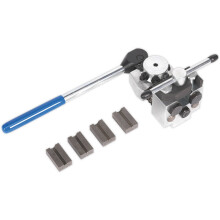 Turret Type Brake Pipe Flaring Kit With Dies & Clamp Blocks - Cam-Action Body