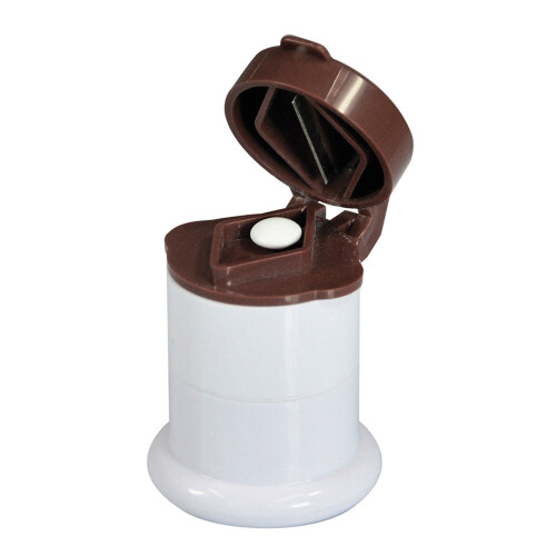 Loops 3 in 1 Portable Pill Cutter Crusher and Storage - Easy to Use - Tablet Case 2