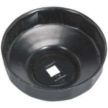 76mm Oil Filter Cap Wrench - 14 Flutes - 3/8" Sq Drive - Low Profile Design