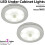 Loops Auto On/Off LED Kit 2 In Under Cabinet Kitchen Light PIR Motion Sensor Detector 2