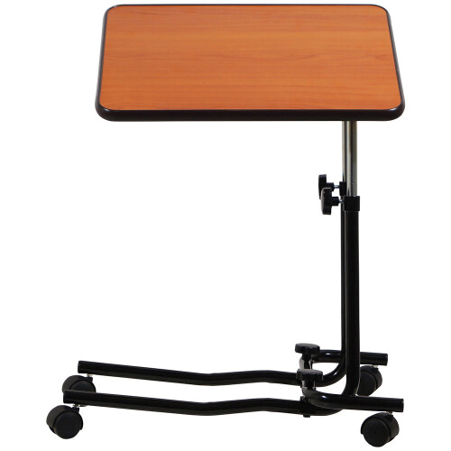 Loops Mobile Multi Table - Height Adjustable Overbed Table - 550 x 410mm Surface Area 1