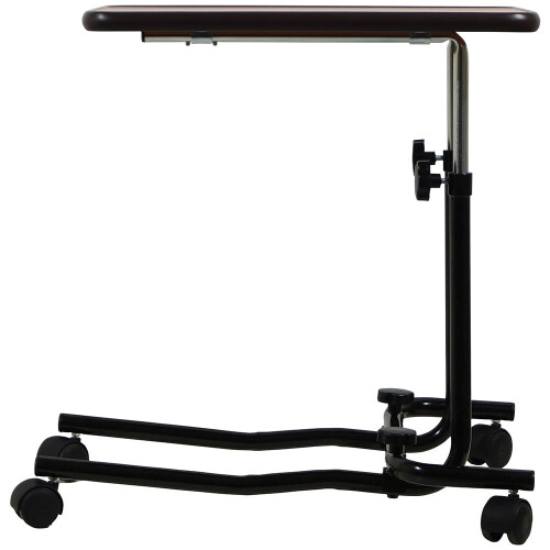Loops Mobile Multi Table - Height Adjustable Overbed Table - 550 x 410mm Surface Area 2