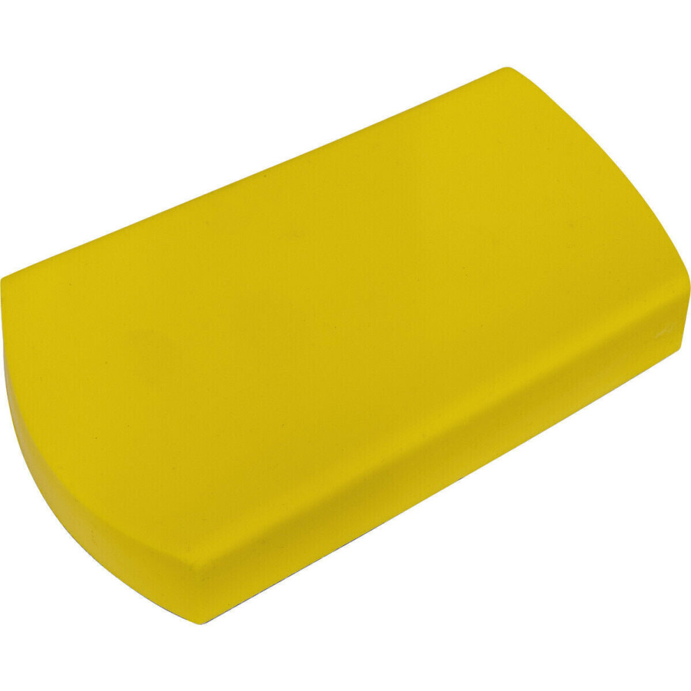 Resilient Concave Sanding Block - 90mm x 155mm - Hook and Loop Surface