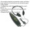 Loops Electronic Stethoscope - Long Pick Up Shaft - Volume Control - With Headphones 2
