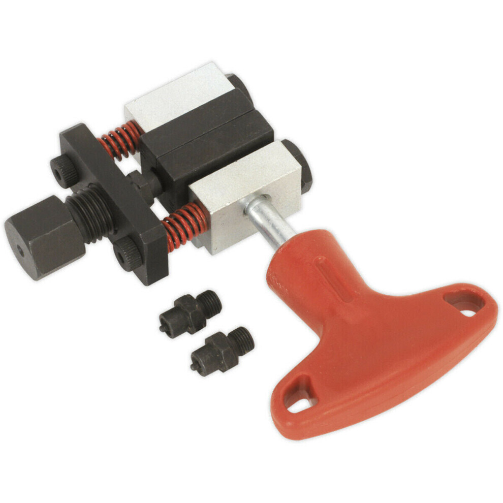 On Vehicle Brake Pipe Flaring Tool - 3/16" Sae & 4.75Mm Din Flares - Small Body 5056524293768