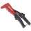 Loops PREMIUM Riveter Tool Kit - Adjustable Nozzle 250mm Heavy Duty Grip Rivet Gun 1