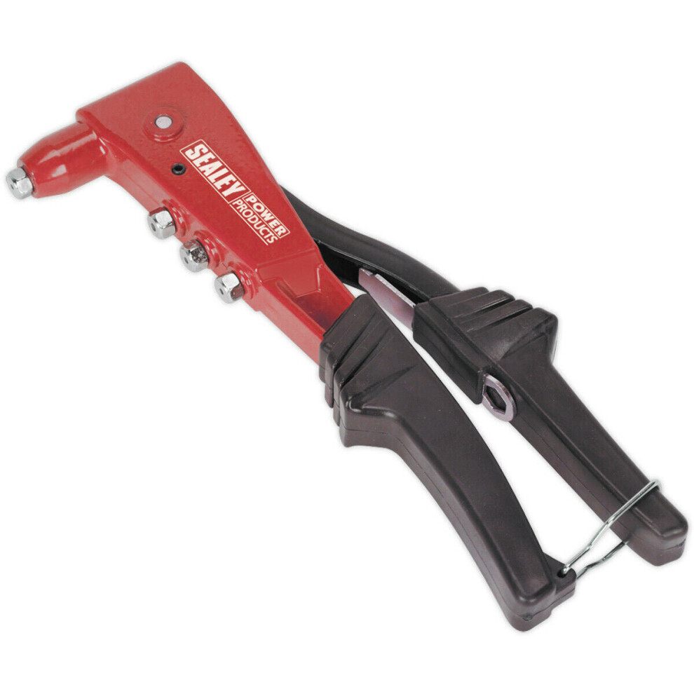 PREMIUM Riveter Tool Kit - Adjustable Nozzle 250mm Heavy Duty Grip Rivet Gun