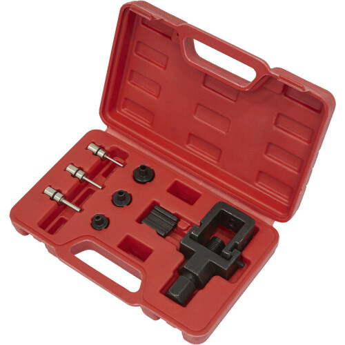 Loops Heavy Duty Motorcycle Chain Splitter & Riveting Tool Set - Chain Link Removal 2