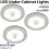 Loops Auto On/Off LED Kit 3 In Under Cabinet Kitchen Light PIR Motion Sensor Detector 2