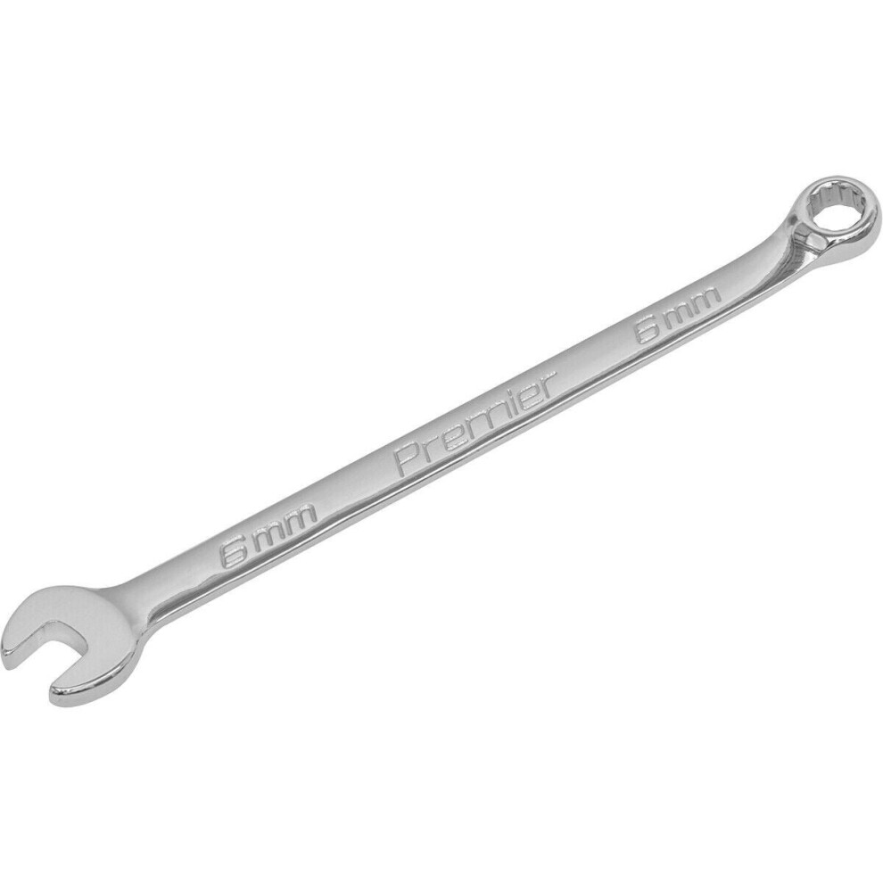 6mm Steel Combination Spanner - Long Slim Design Combo Wrench - Chrome Vanadium-image-OPC-P8WMJDM-NEW
