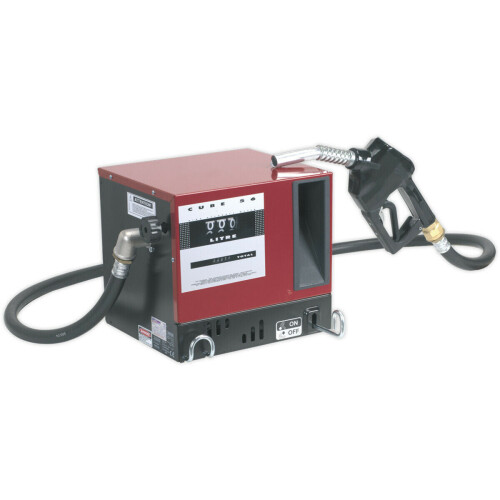 Loops Wall Mounting Diesel / Fluid Transfer System - 3-Digit Meter - 56L Per Minute 2