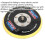 Loops 115mm Hook and Loop Backing Pad - 5/16 Inch UNF Thread - Buffing and Polishing 2