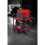 Loops Heavy Duty 2 Level Workshop Trolley - Lockable Top - 80kg Per Shelf - Red 3