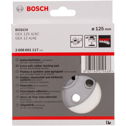 Bosch Bosch Professional 2608601117 Sanding pad Extra-Soft, 125 mm 2