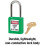 Master Lock Master Lock 410GRN 410 thermoplastic Safety Padlock, Green, One-Size 3
