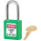 Master Lock Master Lock 410GRN 410 thermoplastic Safety Padlock, Green, One-Size 1
