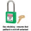 Master Lock Master Lock 410GRN 410 thermoplastic Safety Padlock, Green, One-Size 4