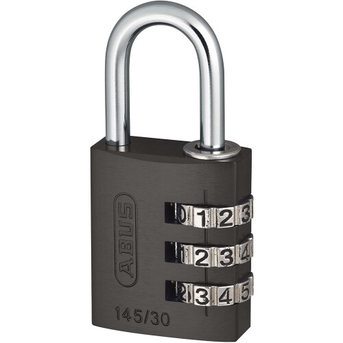Abus ABUS AB145/30 TITANIO Padlock, Gray, 30 1