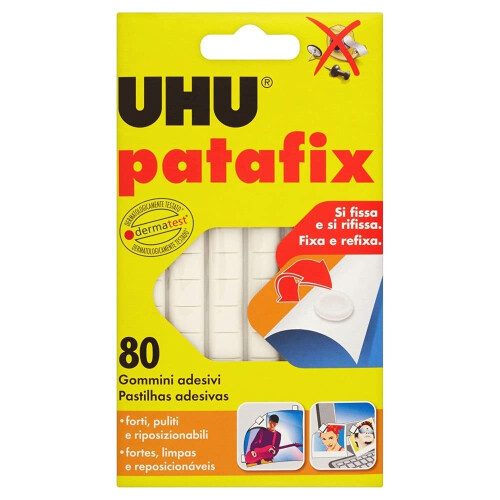 UHU Patafix D1620 - ?fa?????e?? a?t??????t? ??st??? ?e???, s?s?e?as?a t?? 80 te?a???? ??st????