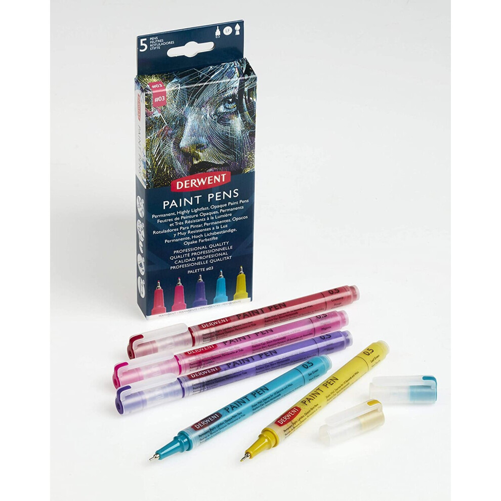Derwent Paint Pen Palette #3, Uadpp3