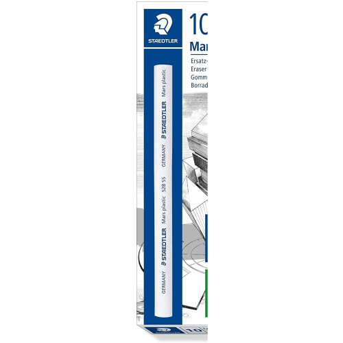 Staedtler Staedtler Mars Plastic Eraser Holder Refill (pack of 10) 1