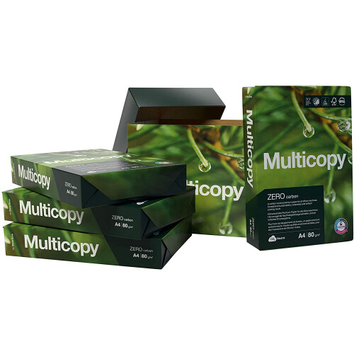 Multicopy Zero A4 Paper, 80gsm, 500 sheets 2