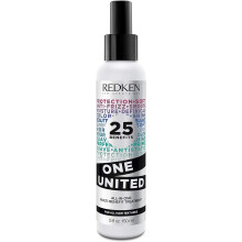 All-in-One Leave-in Conditioner One United Redken | Multi-Voordeel Conditioner | Thermo-Beschermende Spray | Voor Alle Haartypes | Zonder Parab