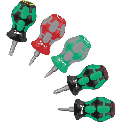 Wera Wera 05008872001 Stubby 3 Screwdriver Set