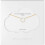 Estella Bartlett Estella Bartlett Large Pave Set CZ Circle Necklace - Gold Plated 1