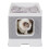 Bingopaw Katzentoilette Möbel Top Front-Entry Katzentoilette mit Matte 2
