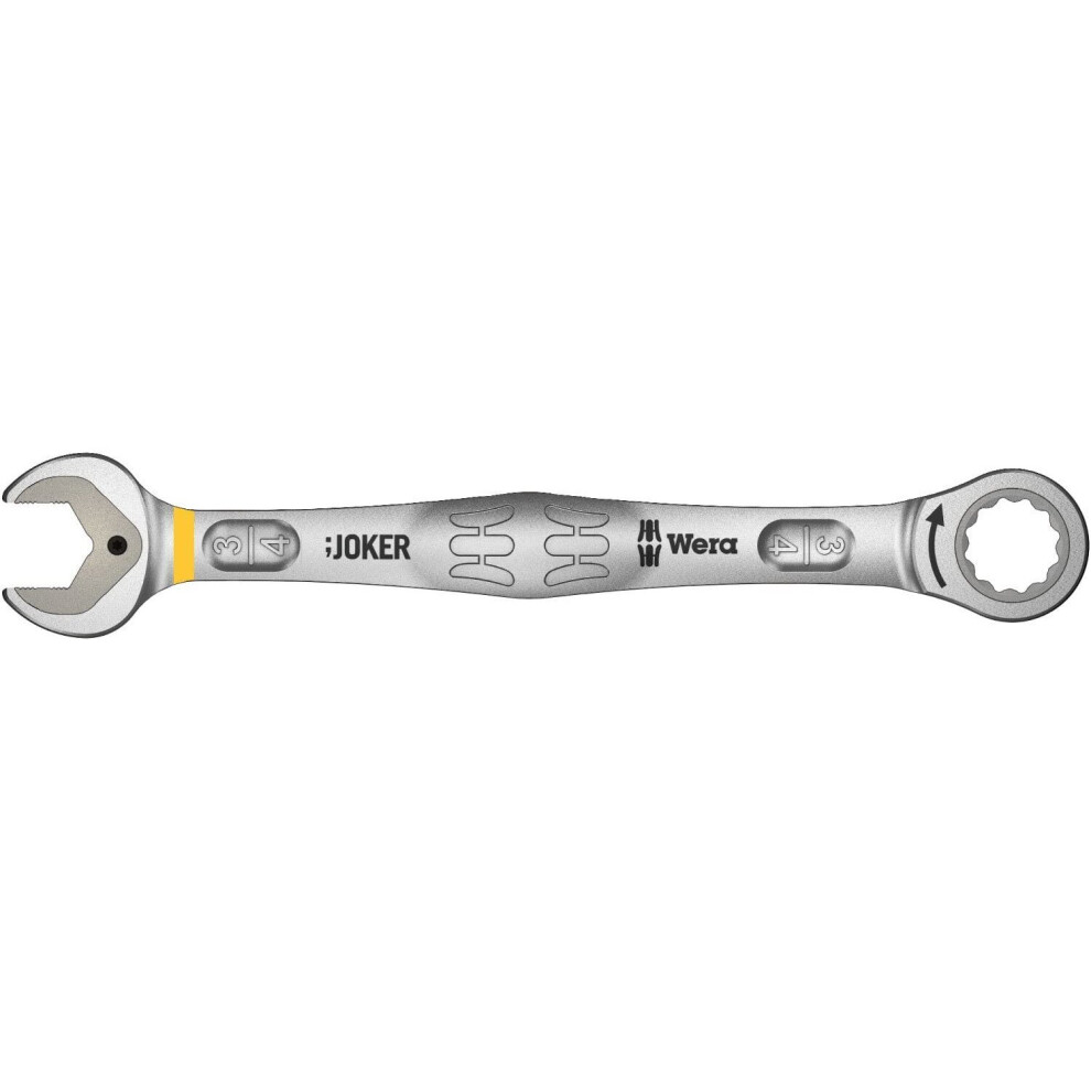 Wera 05073287001 Joker Sb Ratchet Combination Spanner, 3/4-Inch