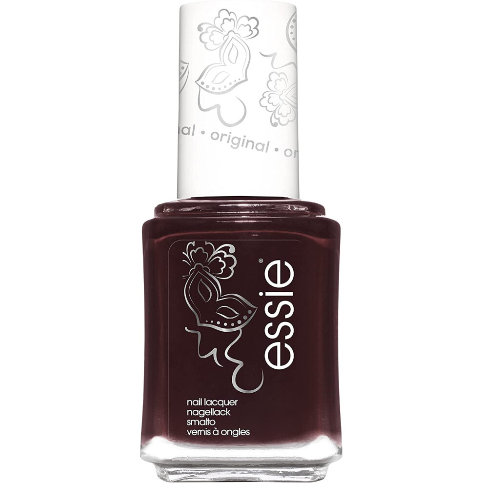 essie Nail Polish, Originals Remix collection, 49 wicked, Dark Red Nail Polish, 13.5 ml
