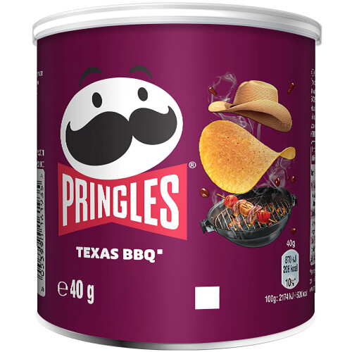 Pringles Pringles Texas BBQ Sauce - 12x40g