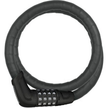 Veiligheidskabel - ABUS - Steel-O-Flex Tresorflex - 85 cm - Zwart - Hoge flexibiliteit