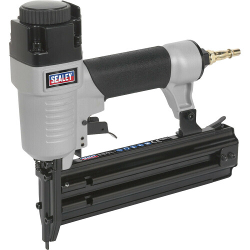 Loops Lightweight Aluminium Air Nail Gun - 10mm to 50mm Capacity - Contact Actuation