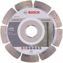 Bosch Professional 2608602197 Standard for Concrete Diamond Cutting disc, Silver/Grey, 125 mm