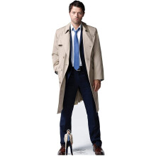 STAR CUTOUTS Castiel SC1351 (Supernatural) Misha Collins Lifesize Cardboard Cutout 184cm Tall 63cm Wide