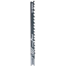 Bosch 2608630568 Speed for Wood Jigsaw Blade, Blue, Pack of 3
