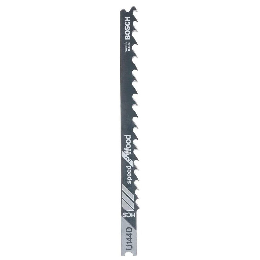 Bosch 2608630568 Speed for Wood Jigsaw Blade, Blue, Pack of 3
