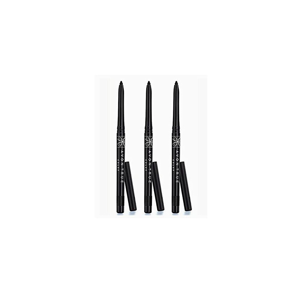 3 x Avon Glimmerstick Eyeliner in Blackest Black