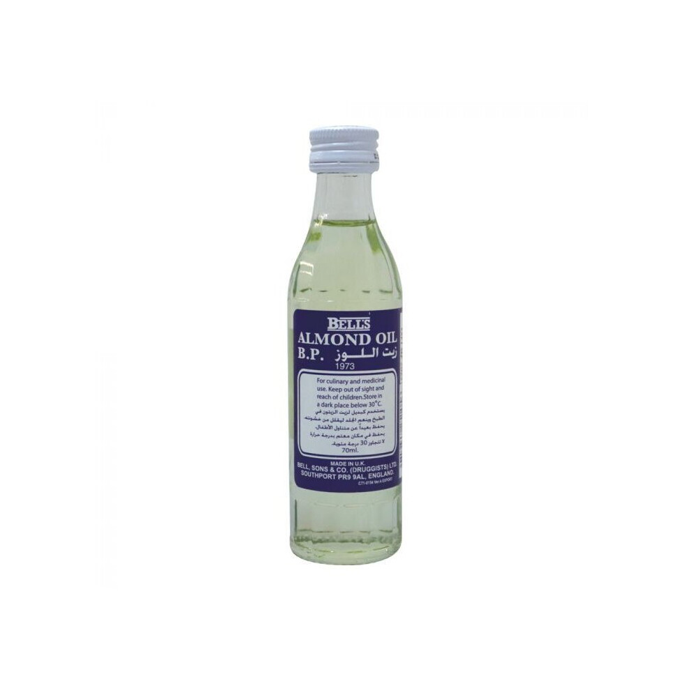 Bell's Healthcare Bell's Almond Oil 70 Ml Large