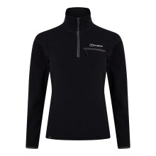 (Black, 16) Berghaus Prism 2.0 Micro Fleece Polartec Womens Half Zip Outdoor Top Black